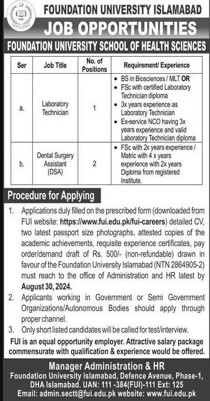 19 Aug 2024 Jobs