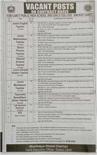 Jobs in Sialkot