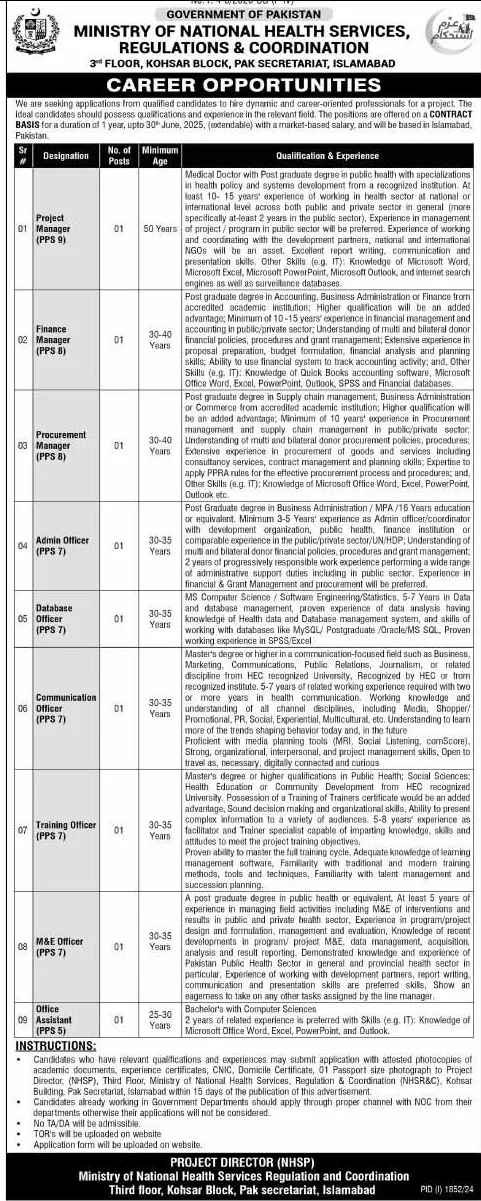 Administrative Jobs in Federal 2024