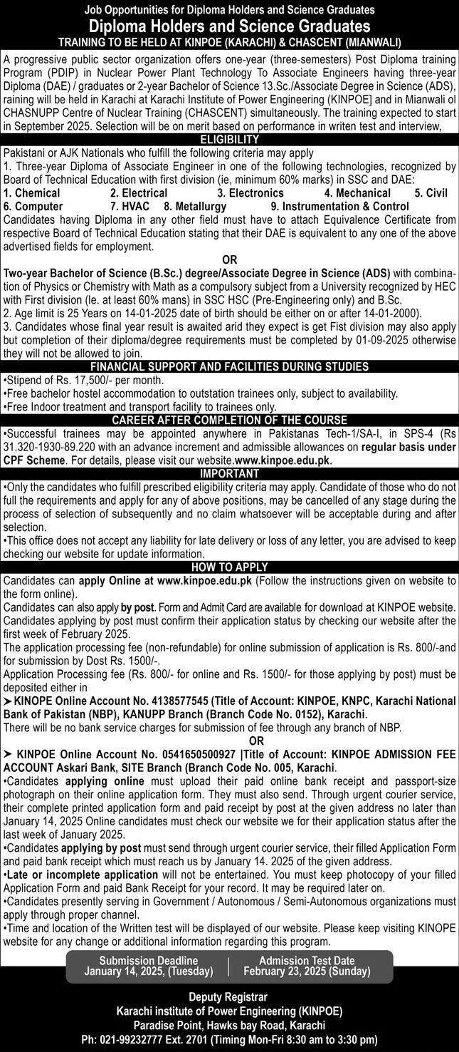 KINPOE Jobs 2025